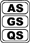 AS GS QS